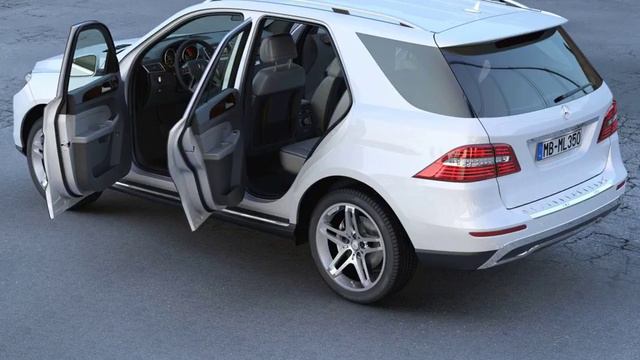 3D Model of Mercedes Benz ML Class 2013 Review смотреть онлайн