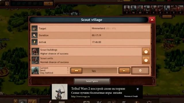 Tribal Wars 2. Видео обзор бесплатной браузерной онлайн игры смотреть онлайн