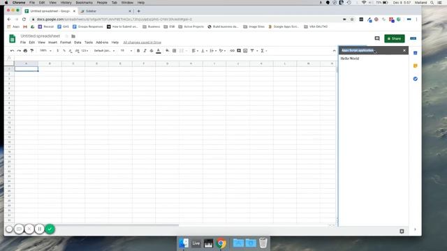 How to Create a Sidebar Pt 1 | Google Apps Script | Google Sheets смотреть онлайн