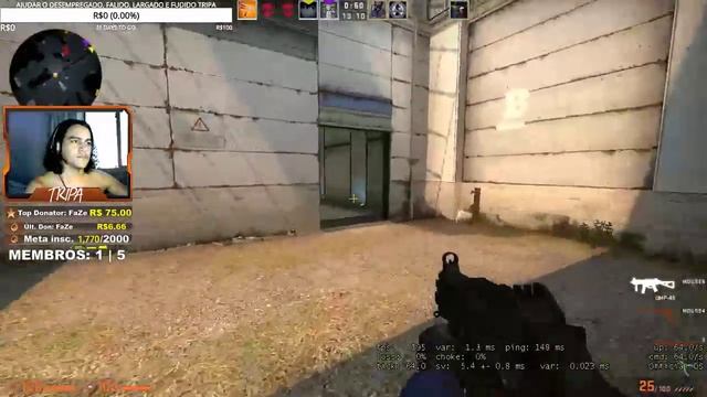 COUNTER-STRIKE: GLOBAL OFFENSIVE CS:GO #39 - PT/BR - [LIVE] смотреть онлайн