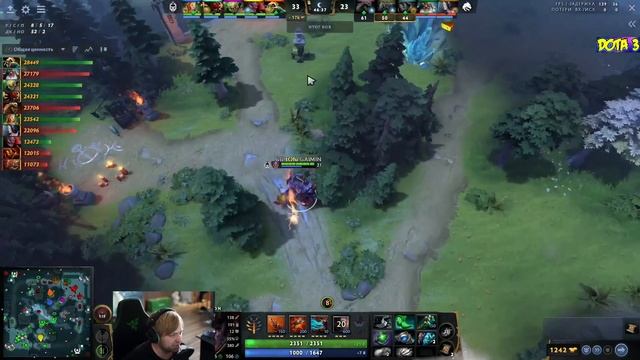 НС В ШОКЕ ОТ ТАКОЙ ПЛОХОЙ ИГРЫ СПИРИТ / NS DOTA 2 Team Spirit Larl Yatoro смотреть онлайн