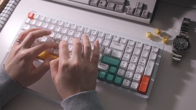 Akko Cream Yellow Sound Test | NuPhy Halo 96 смотреть онлайн