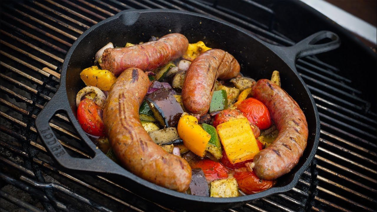 Колбаски гриль: 