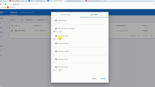 UiPath Orchestraor - Login to Console смотреть онлайн