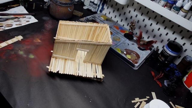 AWESOME Tabletop Scenery Project with Coffee Stirrers смотреть онлайн