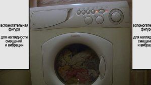 Стиральная машина Аристон. Вибрация при отжиме.