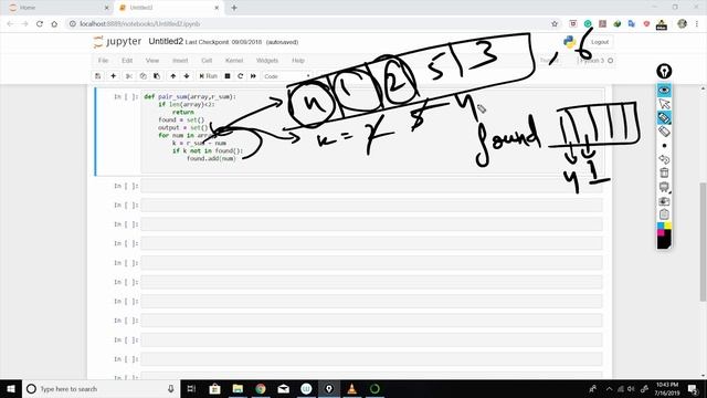 Array Pair Sum Problem Python 3 смотреть онлайн