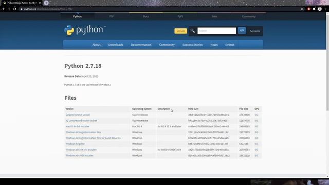 Cara Instal Python 2.7.18 windows 10 смотреть онлайн