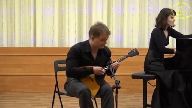 богемская рапсодия исп. Дмитрий Бычков (балалайка),Екатерина Линник (фортепиано) смотреть онлайн