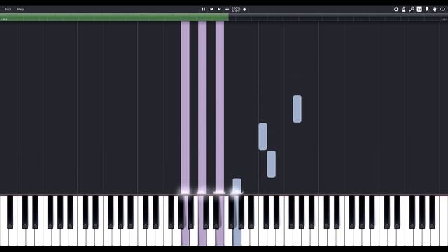 Seishun Buta Yarou - Eranda Michi / The Chosen Path (Piano Synthesia) смотреть онлайн