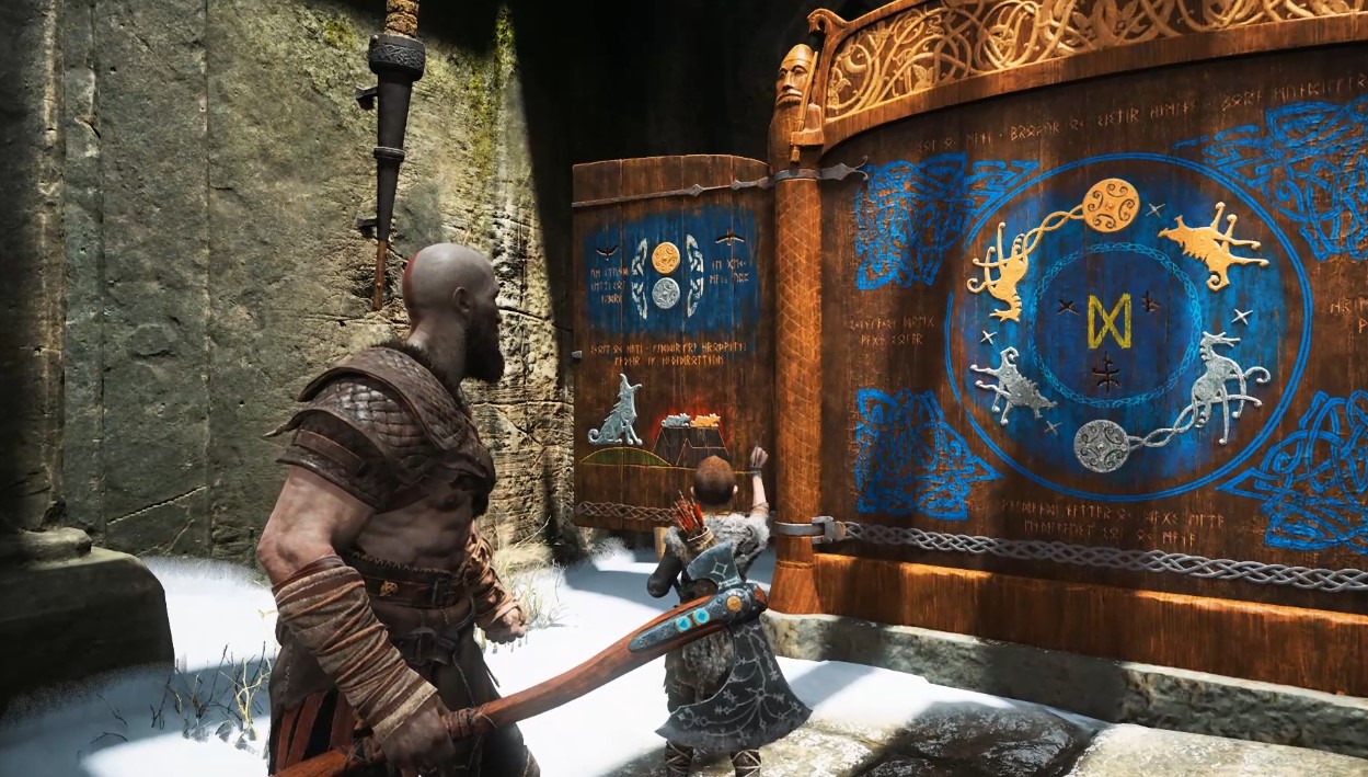 God of War. Отмеченные деревья. Старый храм смотреть онлайн