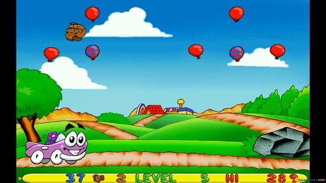 Putt-Putt and Pep's Balloon-o-Rama gameplay (PC Game, 1996) смотреть онлайн