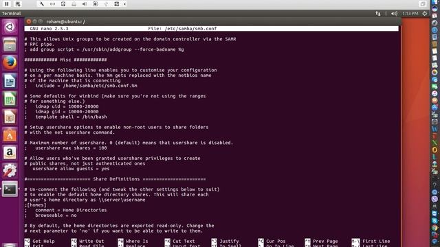 create a network share via Samba using the CLI (Command-line interface/Ubuntu) смотреть онлайн