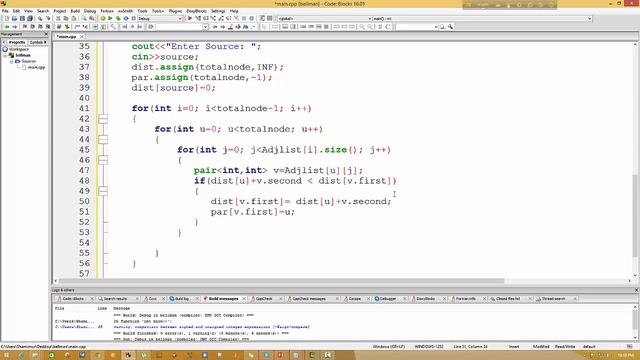 22 Bellman Ford Algorithm Part 3 смотреть онлайн