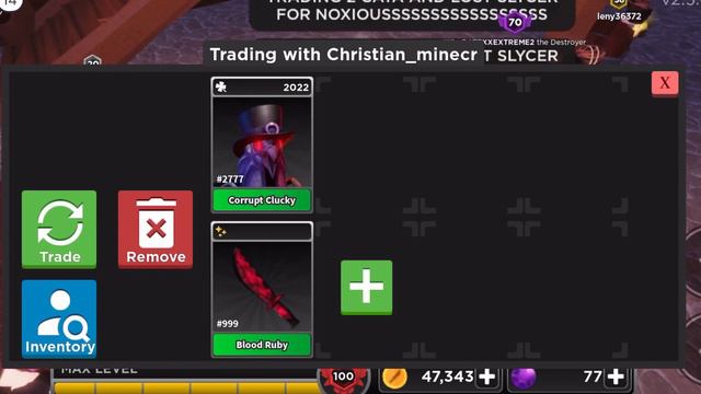 WHAT PEOPLE OFFER FOR BLOOD RUBY!🔥 | Roblox Survive the Killer🔪 смотреть онлайн