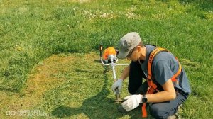 КАК РАБОТАЕТ И КОСИТ ТРИММЕР Patriot PT 5555 ES