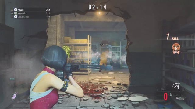 Resident Evil Re:Verse Ada Wong Gameplay 1st Place смотреть онлайн