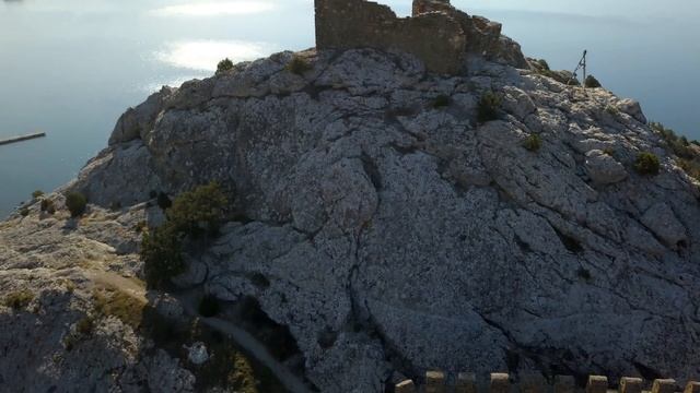 Крым. Судак крепость Генуэзская. Video 4К. Sudak. Crimea. Genoese fortress. DJI Mavic Pro смотреть онлайн