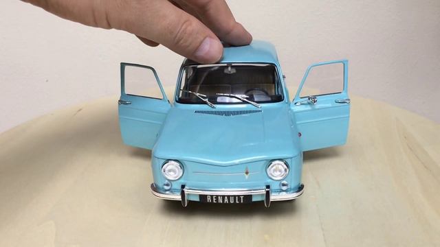 Renault 8 Major 1/18 Solido Metal Diecast model Presentation Dacia 1100 Unboxing смотреть онлайн