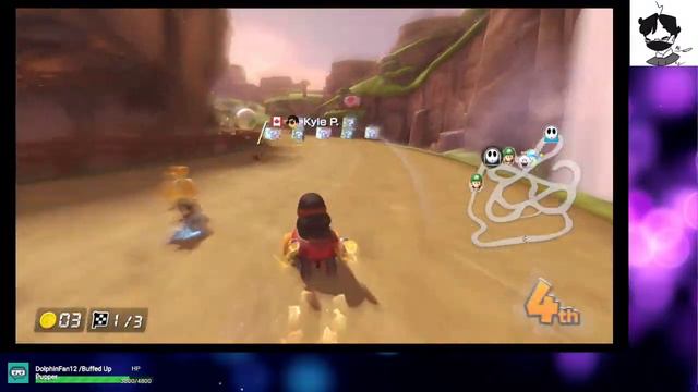 Mario kart 8 deluxe racing with viewers смотреть онлайн