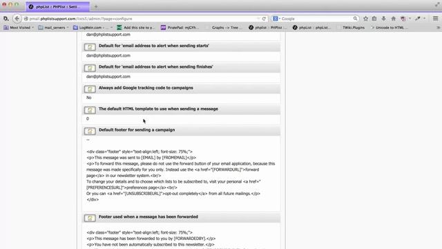 Configuring phpList #2 Configuring the Web Accessible Settings смотреть онлайн