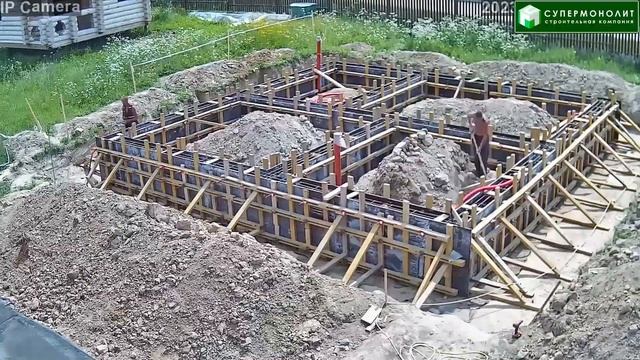 ?Строительство ленточного фундамента за 10 минут! смотреть онлайн