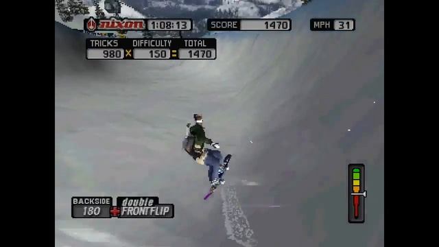 Cool Boarders 2001 ... (PS1) Gameplay смотреть онлайн