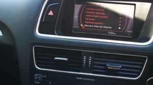 Audi Q5 Service Now Warning Reset -  How To DIY