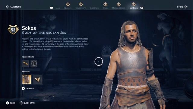 Assassin's Creed Odyssey - Cultist member: Sokos & Obsidian Islands Conquest Battle смотреть онлайн