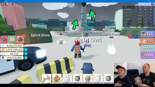 РОБЛОКС симулятор Охоты ROBLOX на РУССКОМ Мистер Платон и Папа видео для детей смотреть онлайн