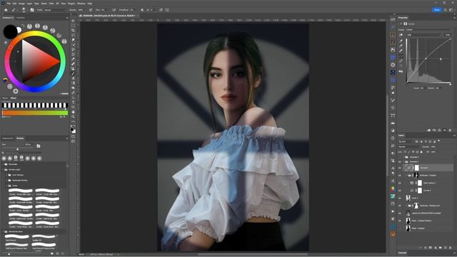 Create realistic window light spill in photoshop with these custom brushes смотреть онлайн