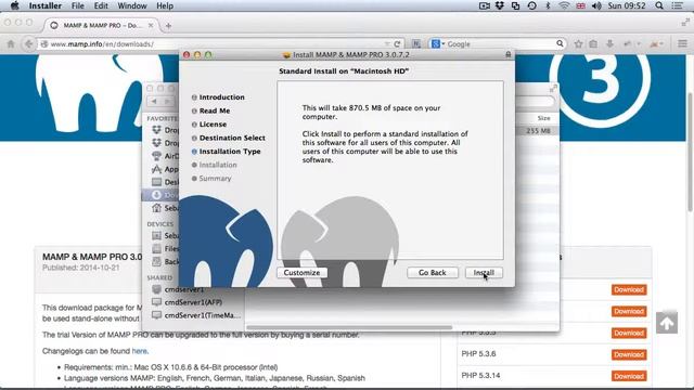 02-04: PHP Web Server on Mac OS X with MAMP смотреть онлайн
