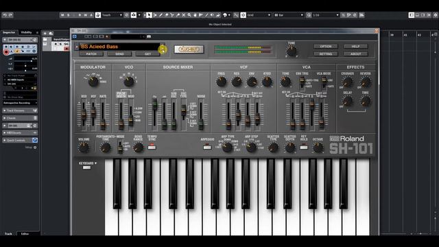 Roland Cloud | SH-101 | Techno patches смотреть онлайн