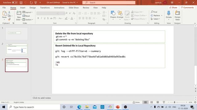 Lecture 9 Deleting files from Local Repository and Reverting back to Local repository смотреть онлайн