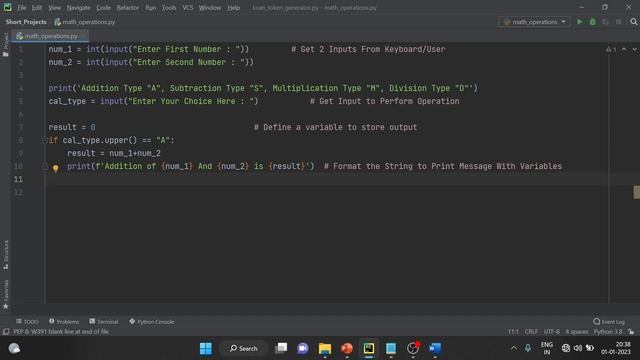 Program -1 | How To Learn Python | Python Programming for Beginners | Python Tutorials смотреть онлайн