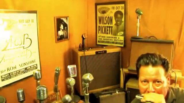 Custom '50s Shure 520 Black Controlled Reluctance Green Bullet Harp Vocal Microphone смотреть онлайн