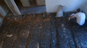 Демонтаж полов в хрущёвке