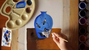 Как нарисовать вазу? /Мастер-класс "Китайская ваза"/ Рисунок / Видеоурок