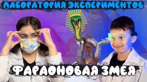ФАРАОНОВАЯ ЗМЕЯ | ОПЫТЫ | ЭКСПЕРИМЕНТЫ