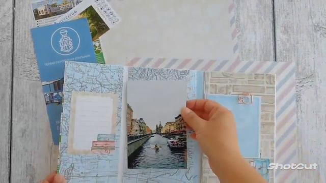 Альбом о путешествии. Коллекция "Путеводитель" ScrapMania смотреть онлайн