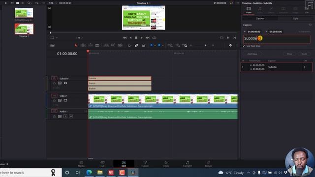 How to Create Subtitle Regions in DaVinci Resolve 18 to Support Multiple Language Subtitles смотреть онлайн