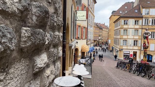 Walking Tour Neuchâtel Switzerland 4K