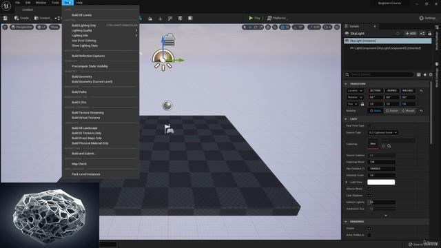 3 Панель инструментов в Unreal Engine (The Toolbar) смотреть онлайн