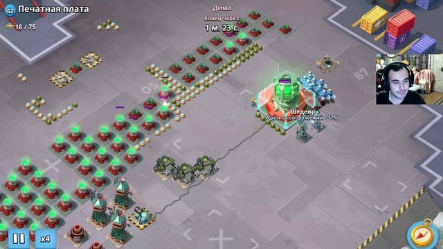Boom Beach Бум Бич Развиваем базу с нуля (часть 219)