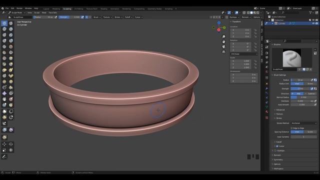 Blender Tutorial - Sculpting With Textures | 3.1 смотреть онлайн