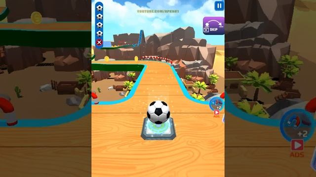 Sky Rolling Balls VS Save The Dog - All Levels Gameplay Android iOS Ep 7 смотреть онлайн