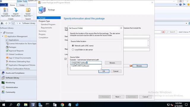 SCCM - Creating and Deploying a Package using an MSI смотреть онлайн