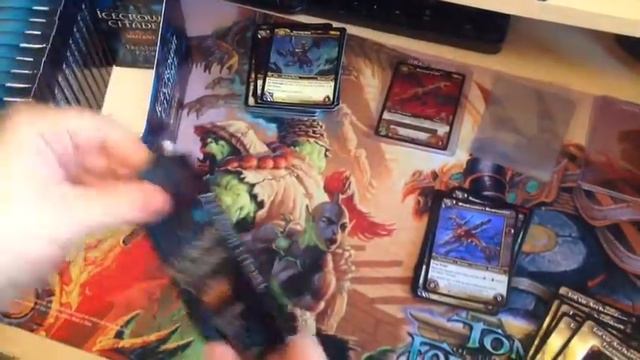 WOW TCG - Icecrown Treasure Pack Box Break смотреть онлайн