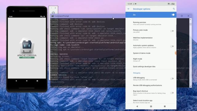 How To Install And Get Started Apache Cordova 9 смотреть онлайн